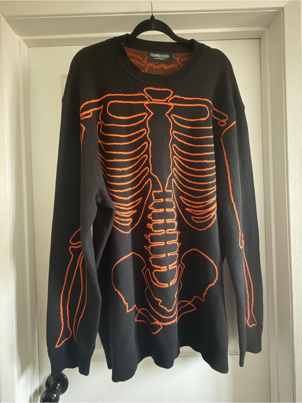 FoxBlood Skeleton Sweater